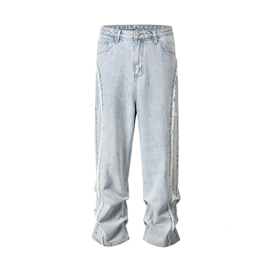 High Quality Stitching Baggy Jeans